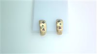 Ohrringe Sommer Dame Mezzo Cerchio in Gold 10006382 B & B - 10006382 B & B